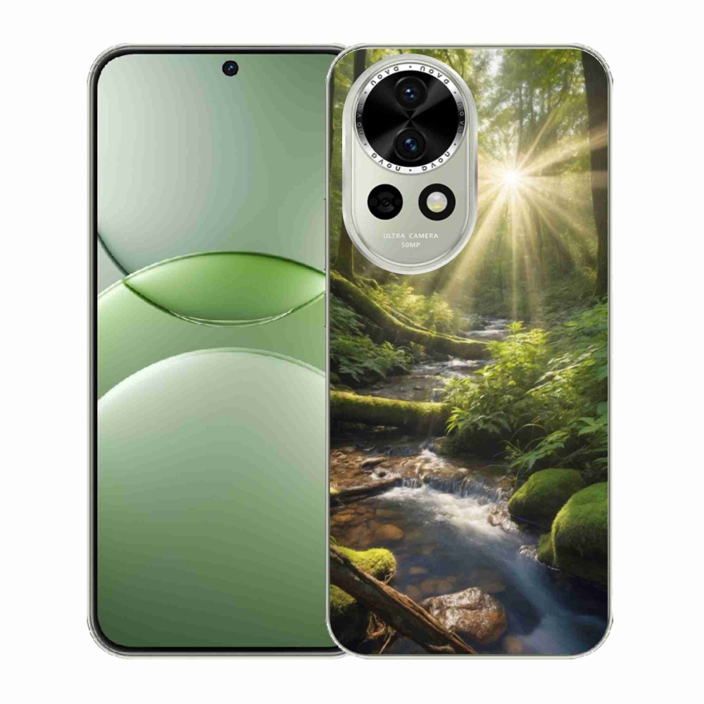 Gelový kryt mmCase na Huawei Nova 13 5G - hlubina lesa