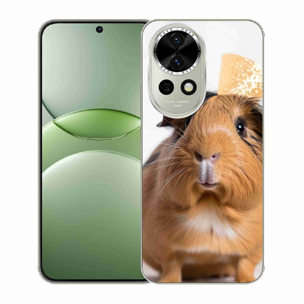 Gelový kryt mmCase na Huawei Nova 13 5G - hnědé morče