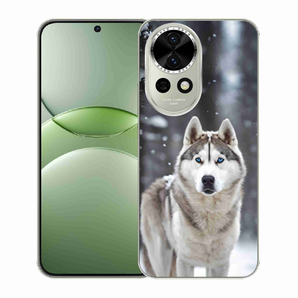 Gelový kryt mmCase na Huawei Nova 13 5G - husky 2
