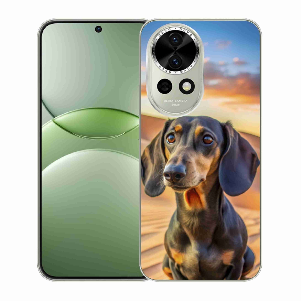 Gelový kryt mmCase na Huawei Nova 13 5G - jezevčík 3 
