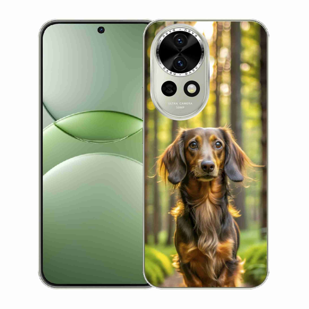 Gelový kryt mmCase na Huawei Nova 13 5G - jezevčík 4