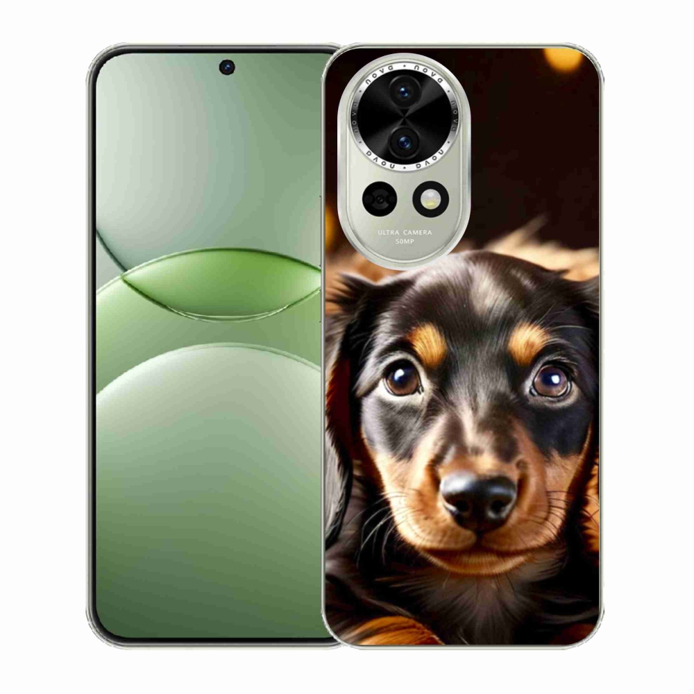 Gelový kryt mmCase na Huawei Nova 13 5G - jezevčík