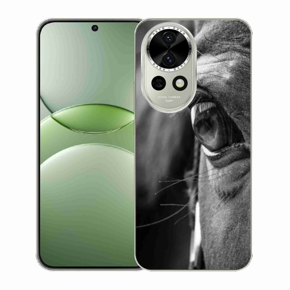 Gelový kryt mmCase na Huawei Nova 13 5G - koňský pohled