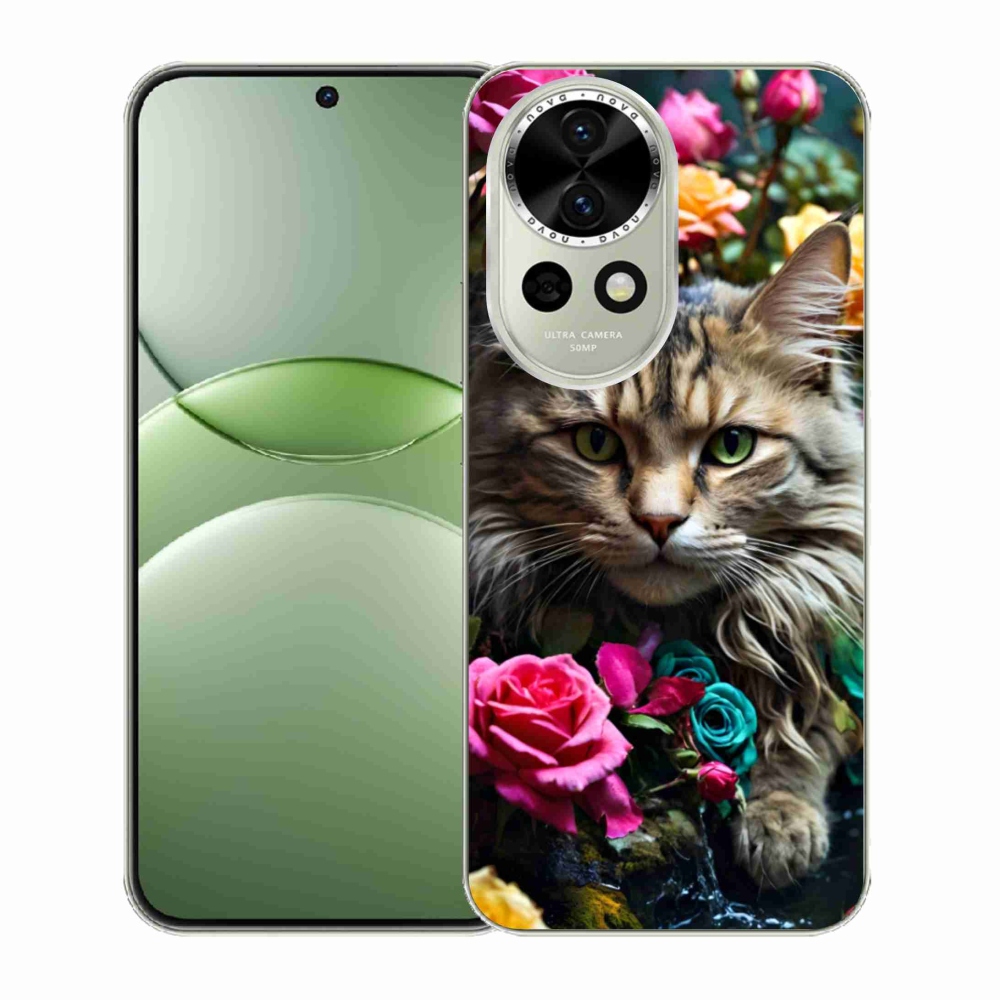 Gelový kryt mmCase na Huawei Nova 13 5G - kočíčí pohled 2
