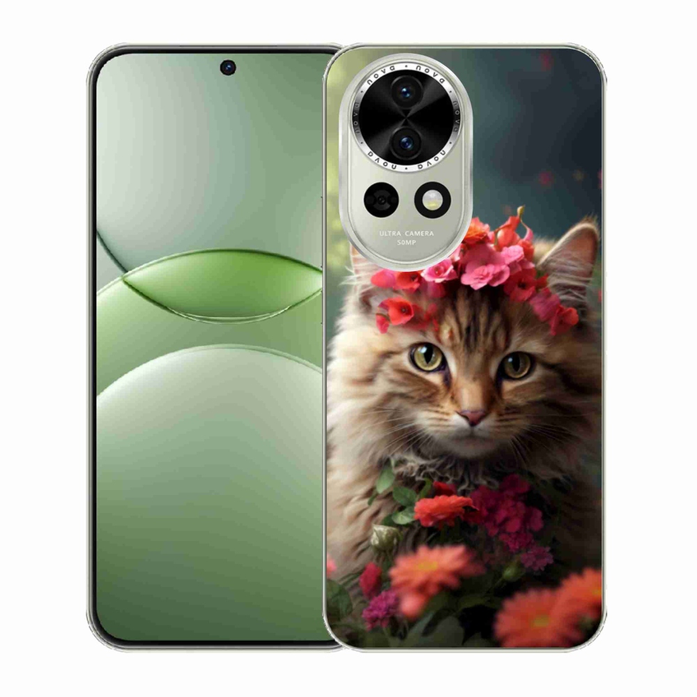 Gelový kryt mmCase na Huawei Nova 13 5G - kočíčí princezna