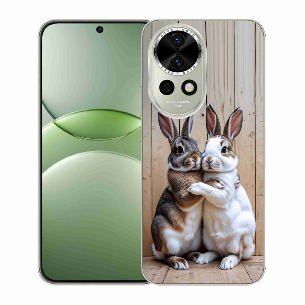 Gelový kryt mmCase na Huawei Nova 13 5G - králičí pár