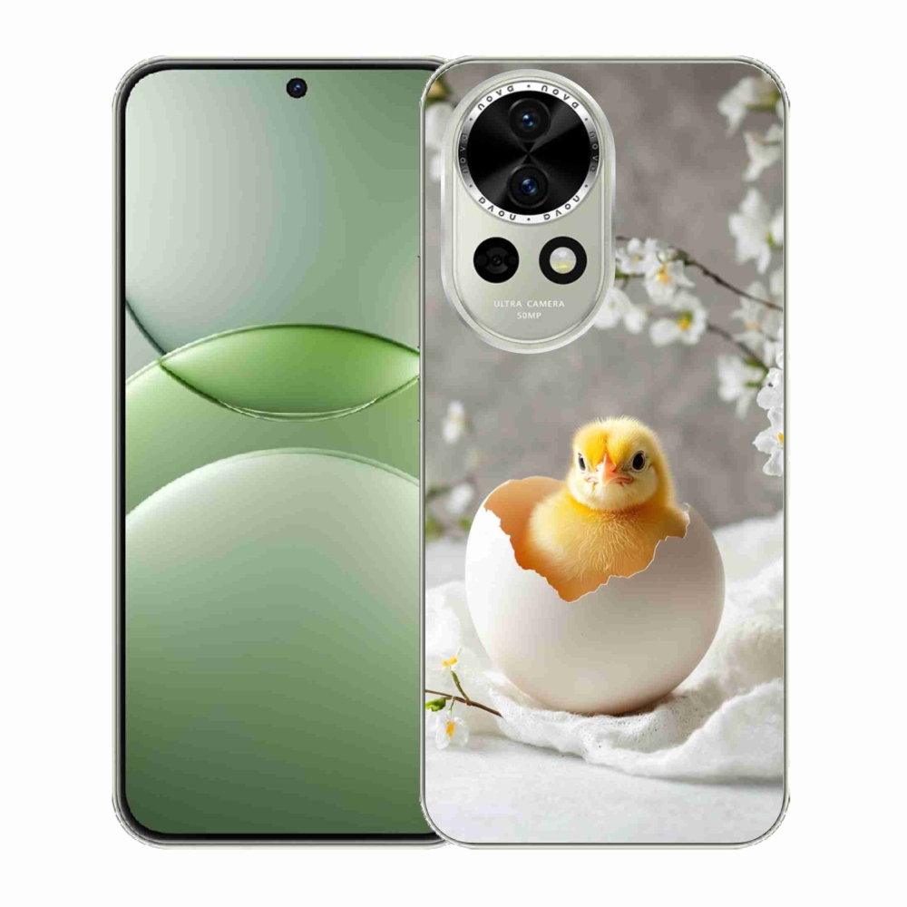 Gelový kryt mmCase na Huawei Nova 13 5G - kuřátko
