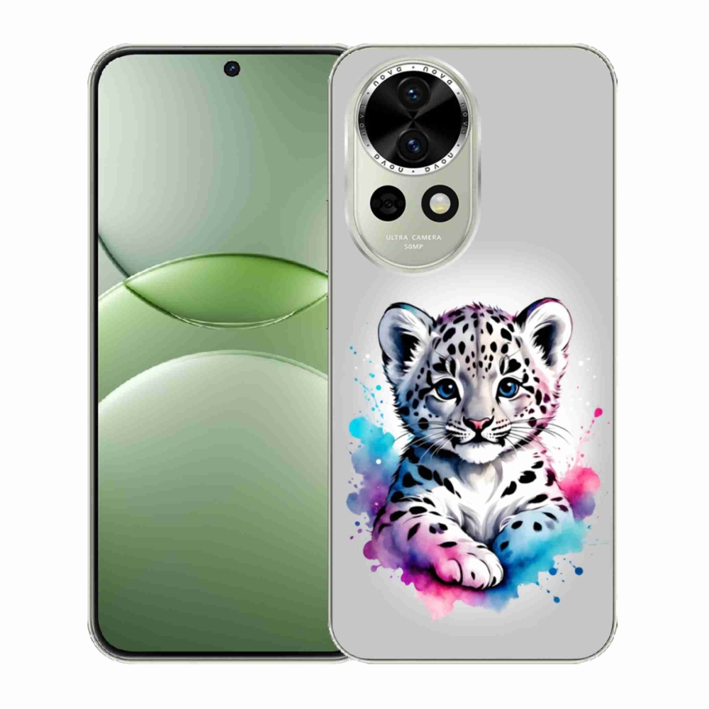 Gelový kryt mmCase na Huawei Nova 13 5G - levhartí mládě