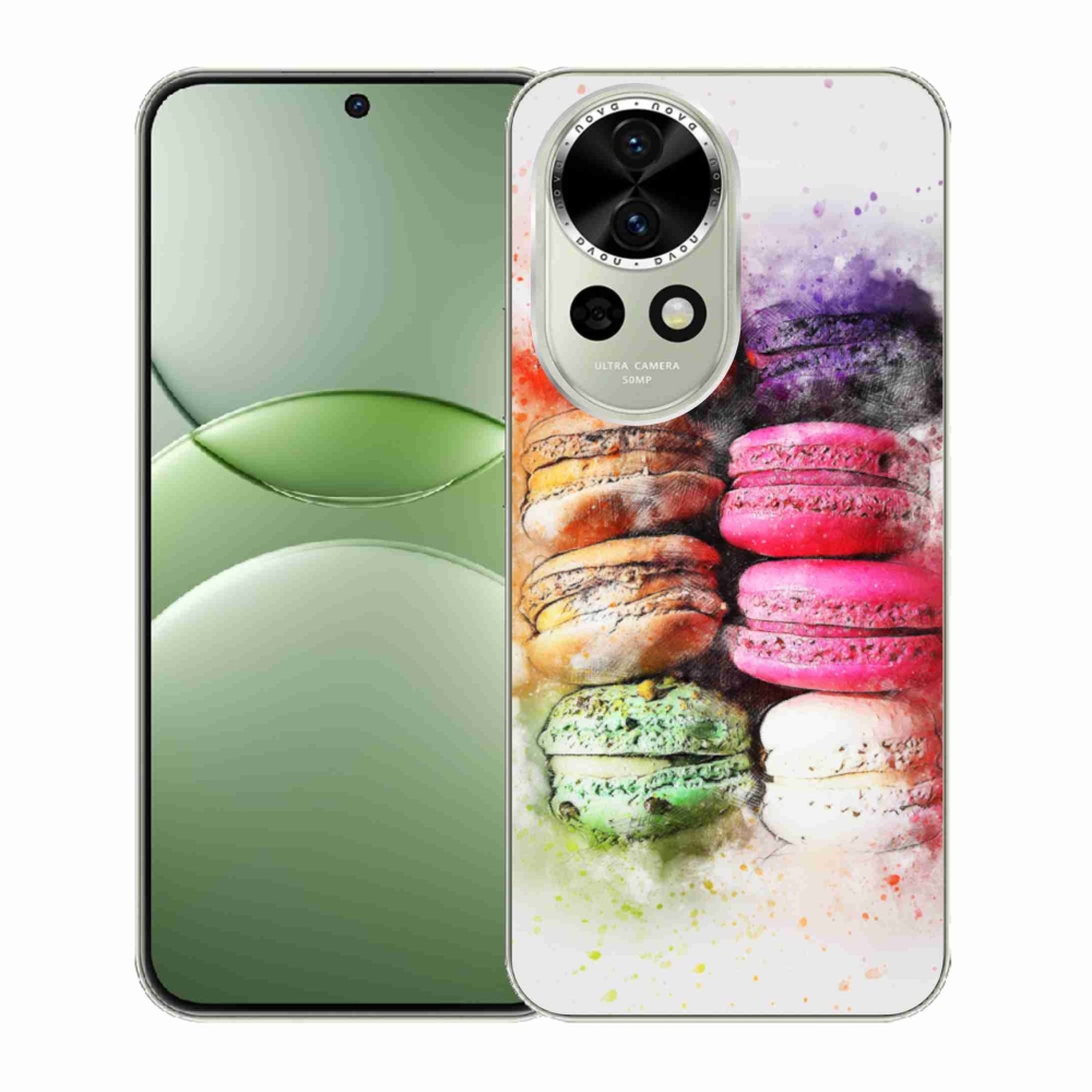 Gelový kryt mmCase na Huawei Nova 13 5G - makrónky