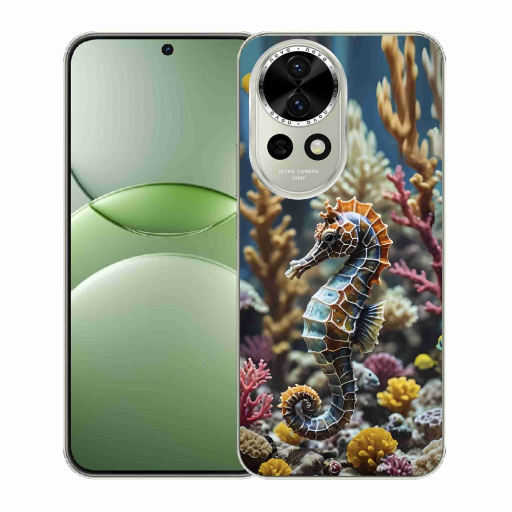 Gelový kryt mmCase na Huawei Nova 13 5G - mořský koník 2