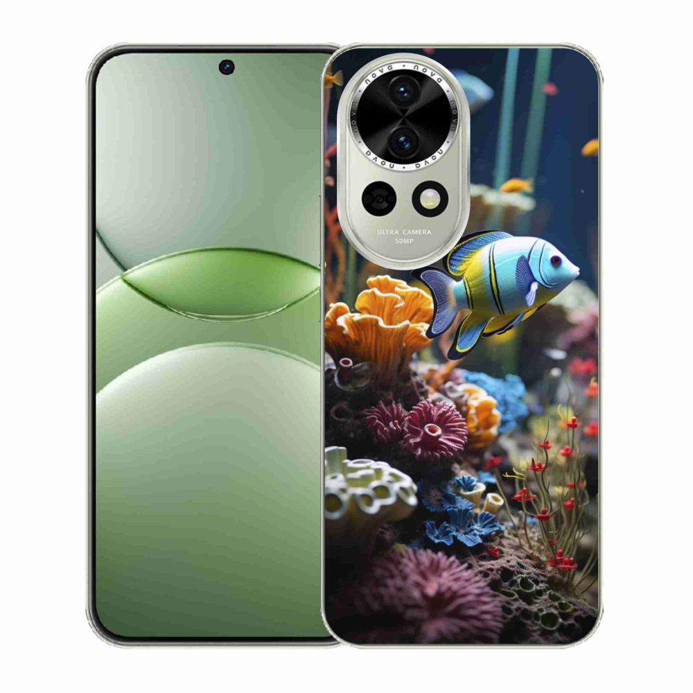 Gelový kryt mmCase na Huawei Nova 13 5G - mořský svět 5