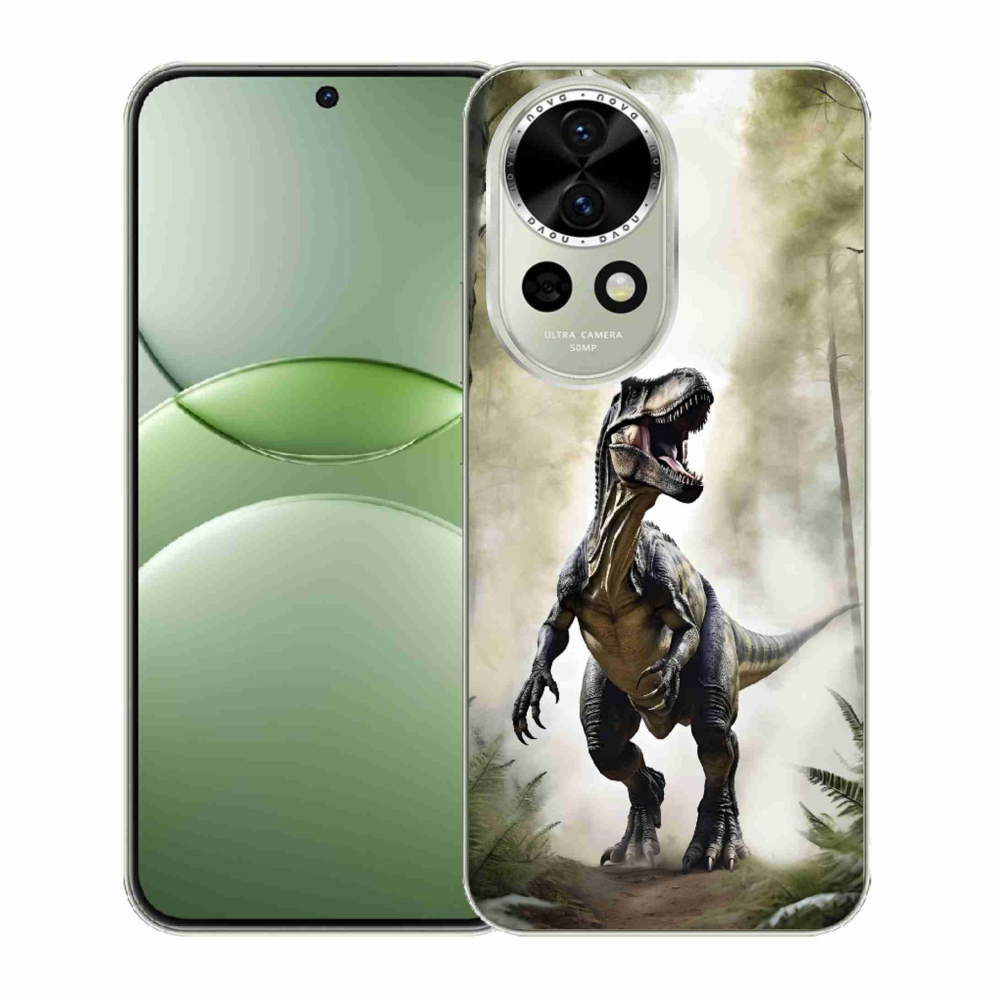 Gelový kryt mmCase na Huawei Nova 13 5G - naštvaný T-Rex