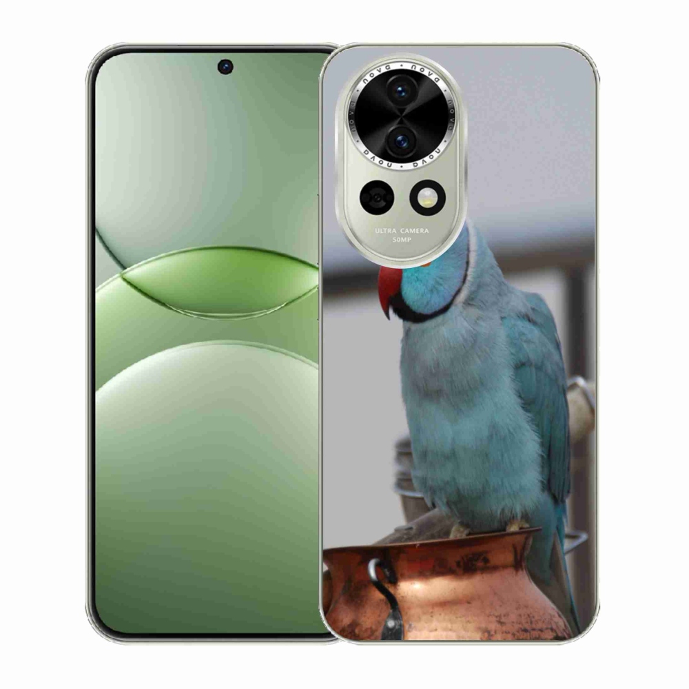 Gelový kryt mmCase na Huawei Nova 13 5G - papoušek alexandr modrý