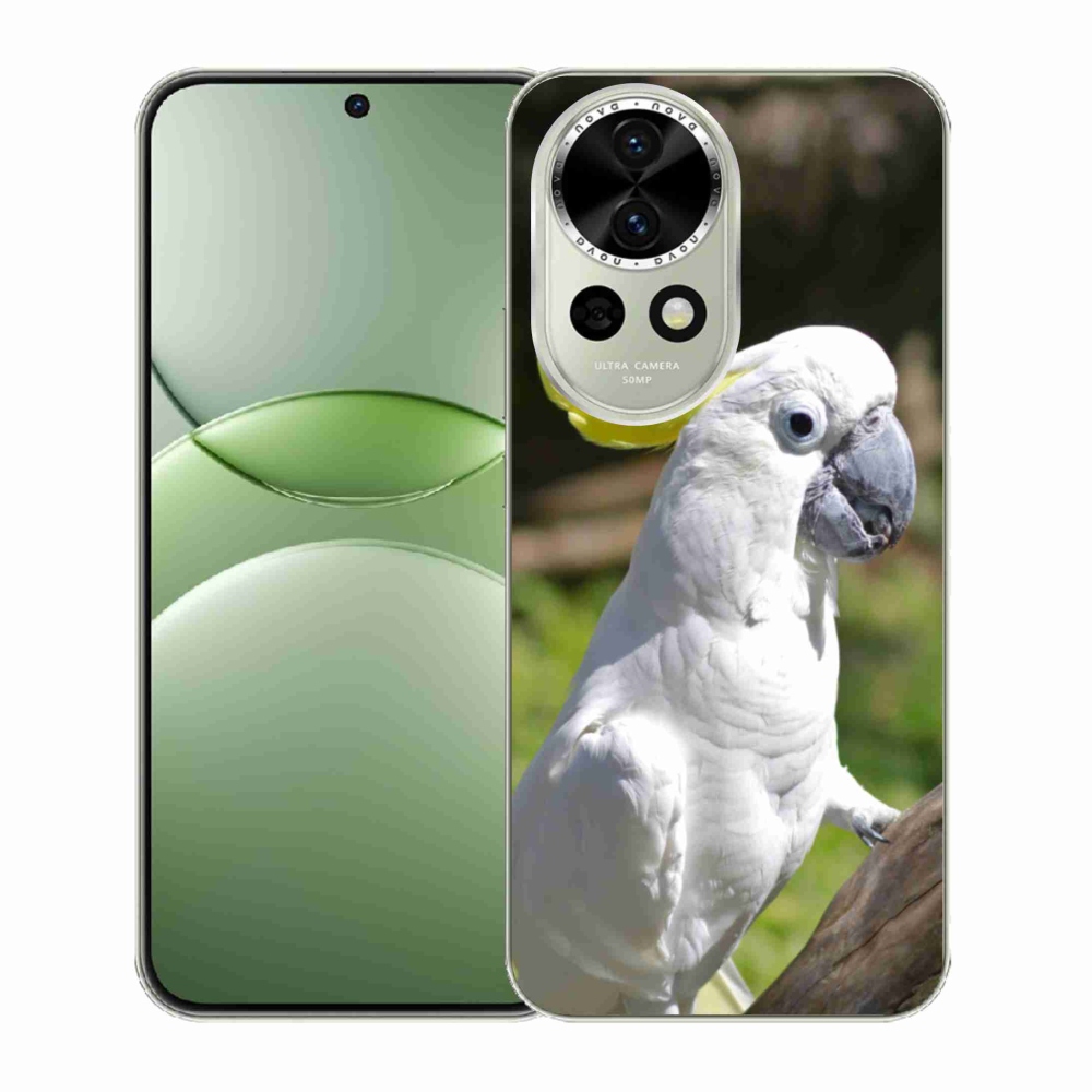 Gelový kryt mmCase na Huawei Nova 13 5G - papoušek kakadu 2