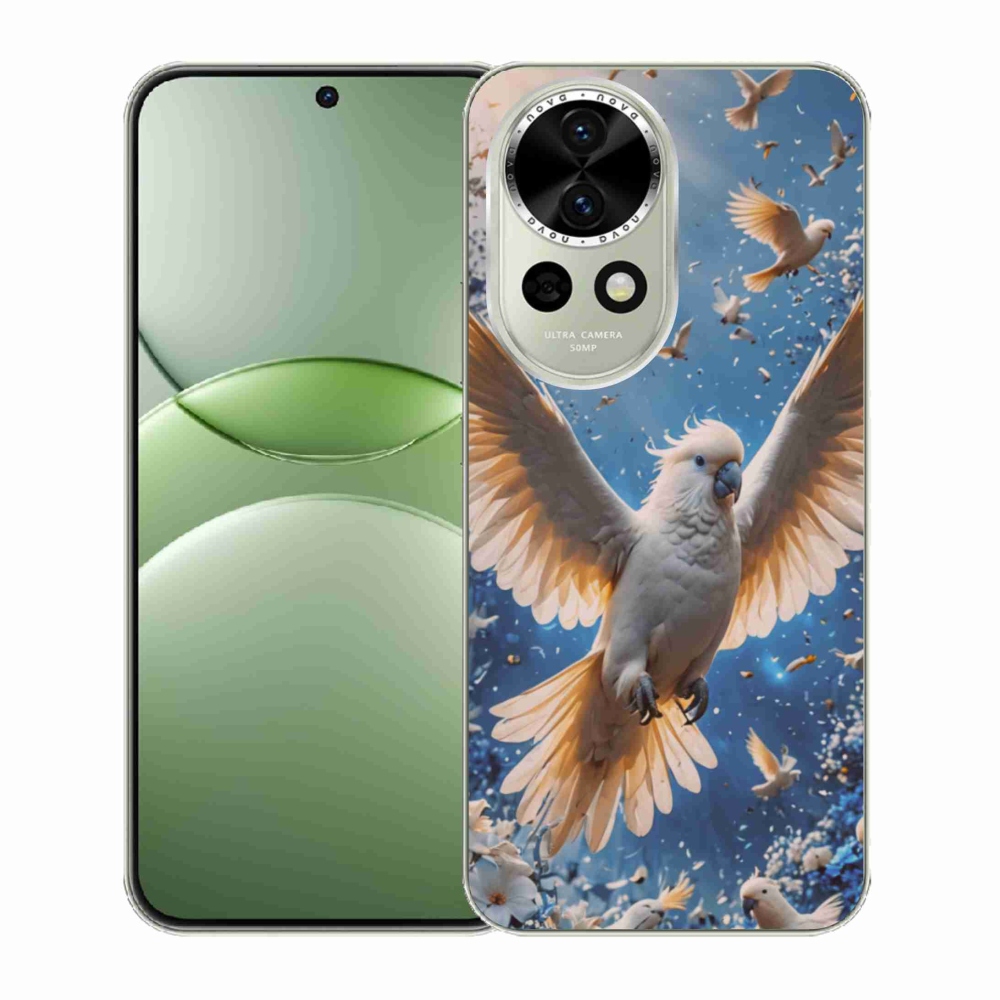 Gelový kryt mmCase na Huawei Nova 13 5G - papoušek kakadu