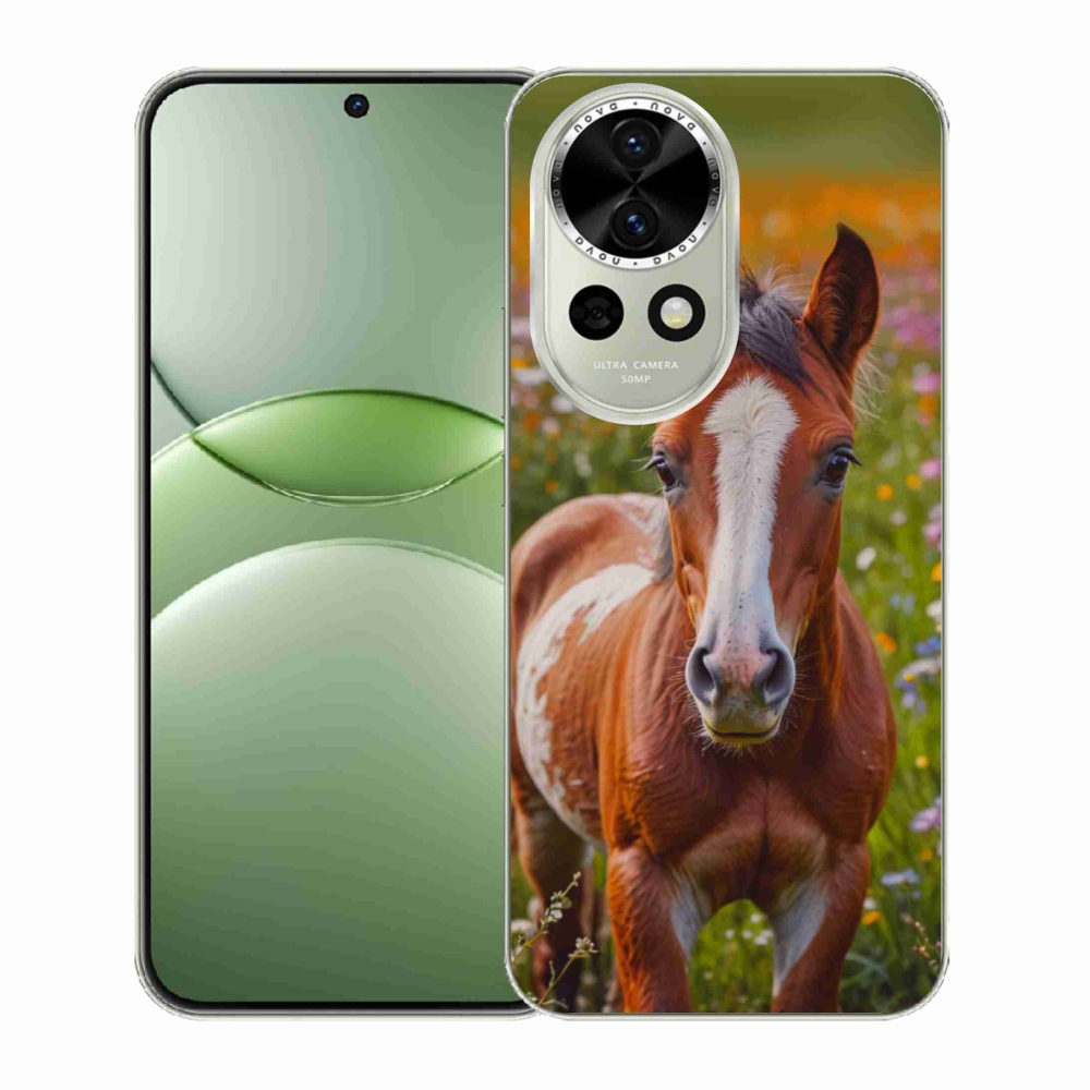 Gelový kryt mmCase na Huawei Nova 13 5G - roztomilé hříbě