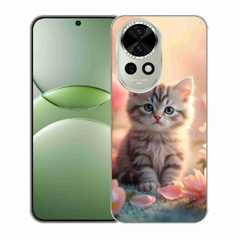 Gelový kryt mmCase na Huawei Nova 13 5G - roztomilé kotě 8
