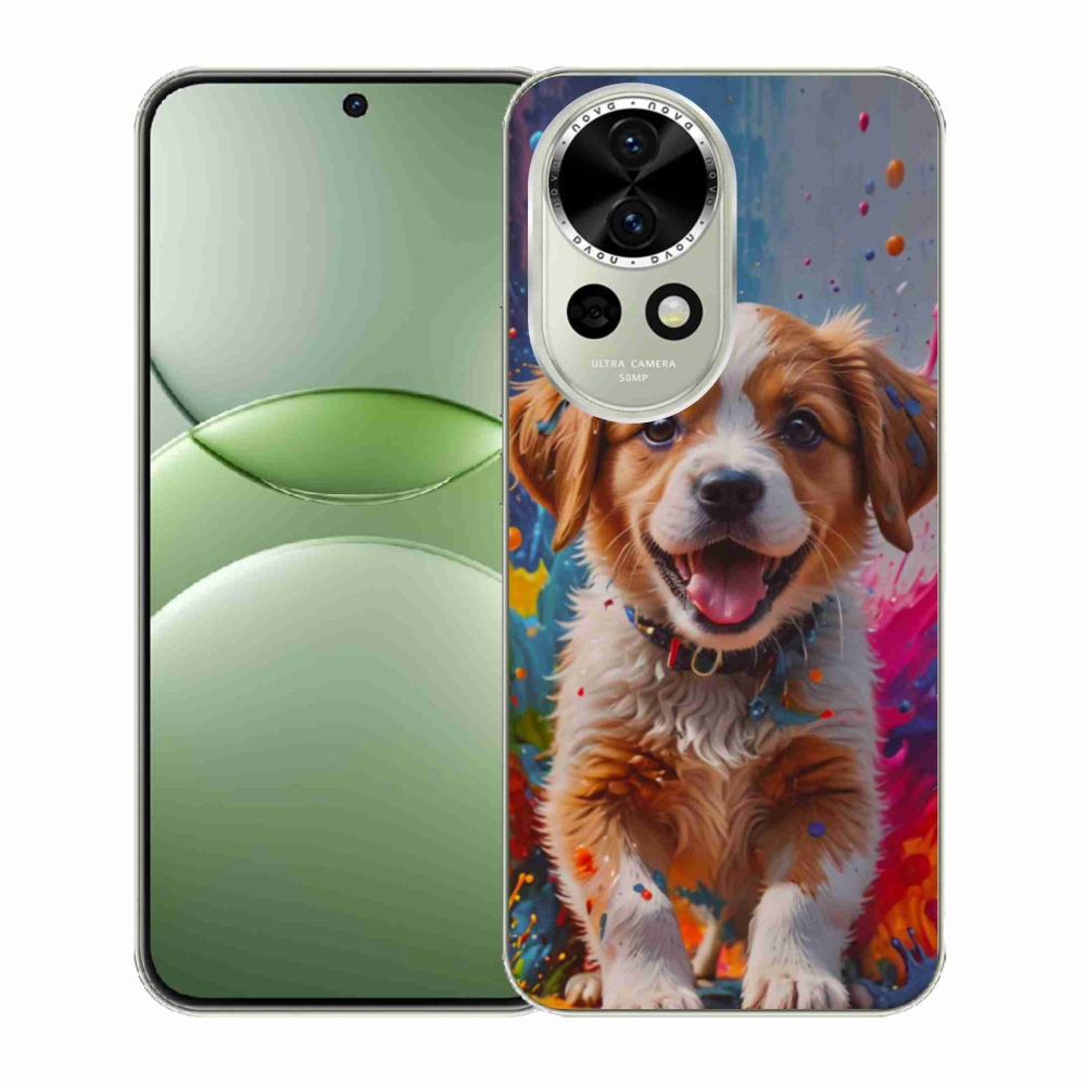Gelový kryt mmCase na Huawei Nova 13 5G - roztomilé štěně 3