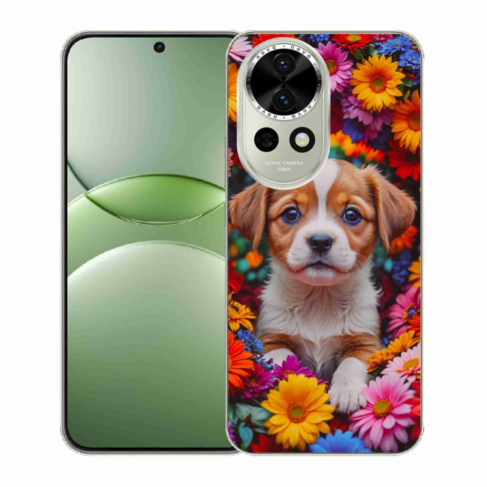 Gelový kryt mmCase na Huawei Nova 13 5G - roztomilé štěně