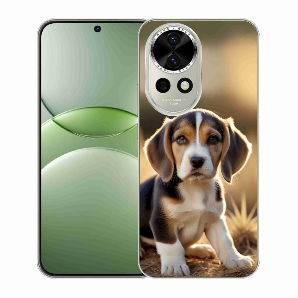 Gelový kryt mmCase na Huawei Nova 13 5G - roztomilý bígl