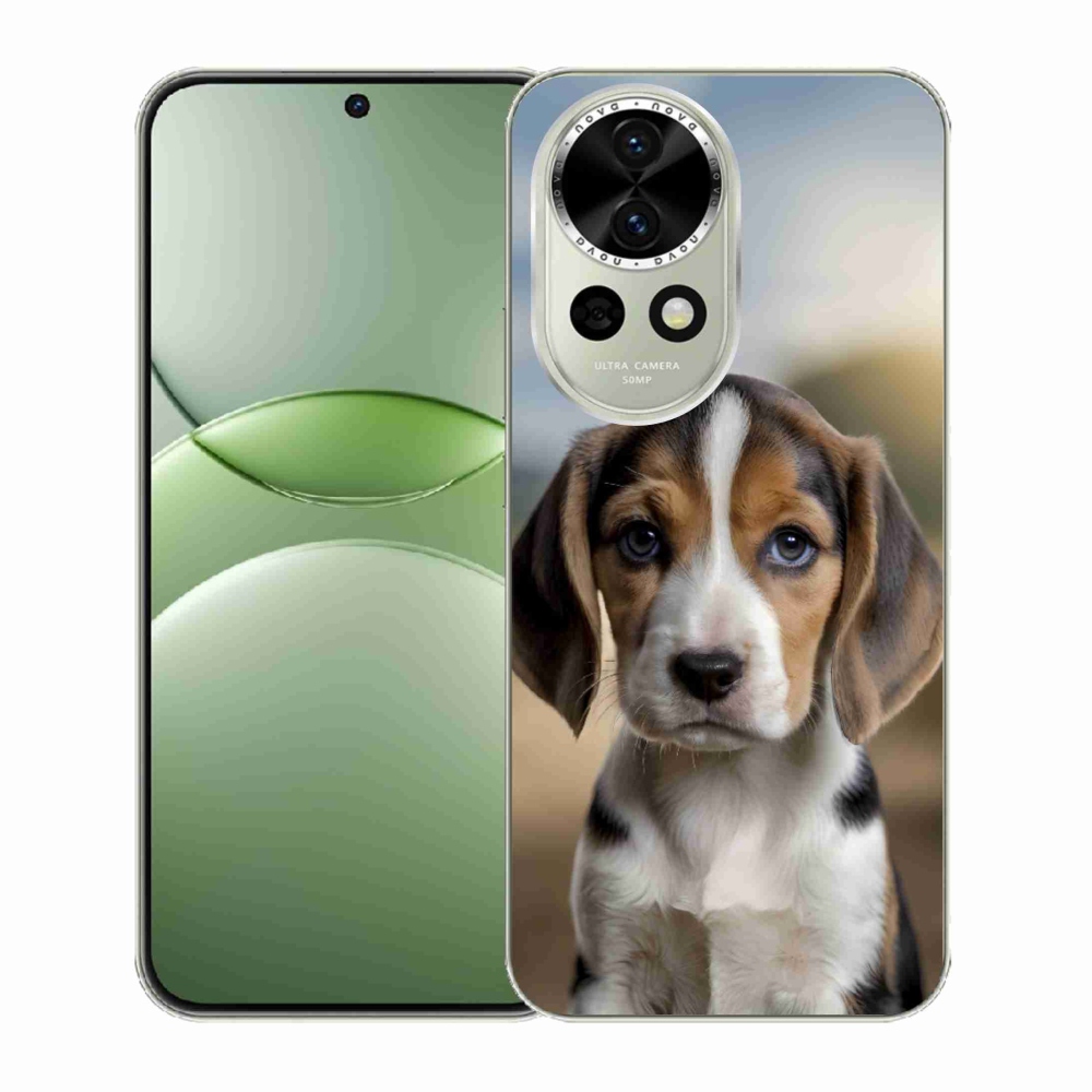 Gelový kryt mmCase na Huawei Nova 13 5G - roztomilý bígl