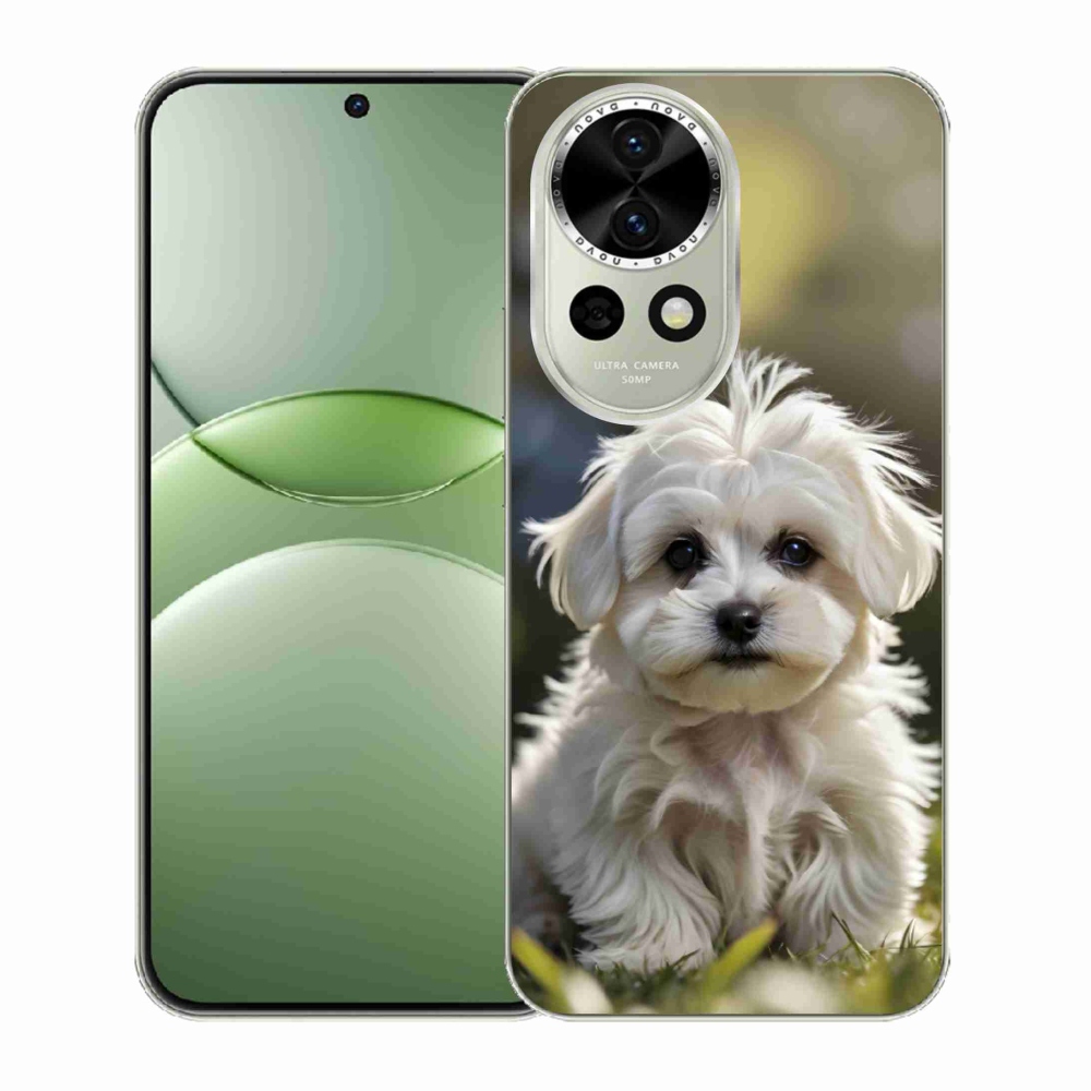 Gelový kryt mmCase na Huawei Nova 13 5G - roztomilý maltézský psík