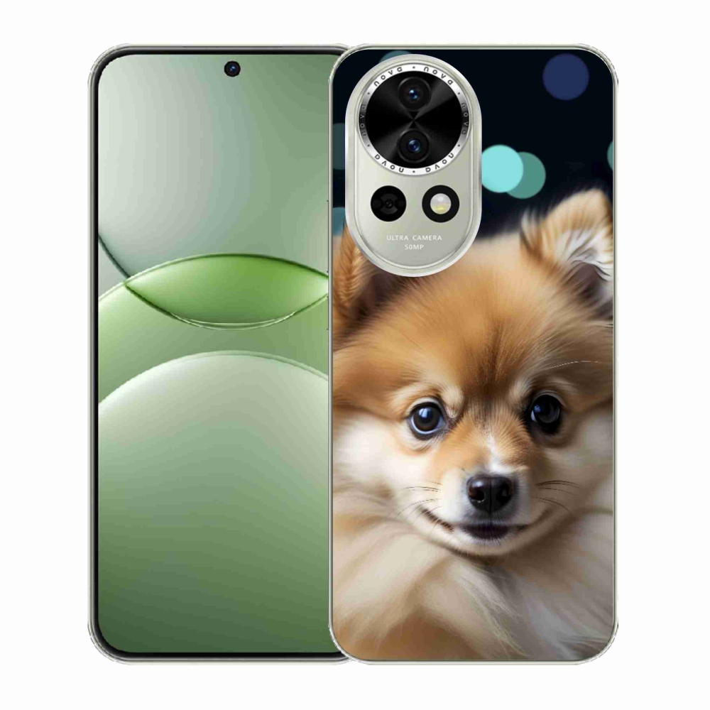 Gelový kryt mmCase na Huawei Nova 13 5G - roztomilý pomeranian