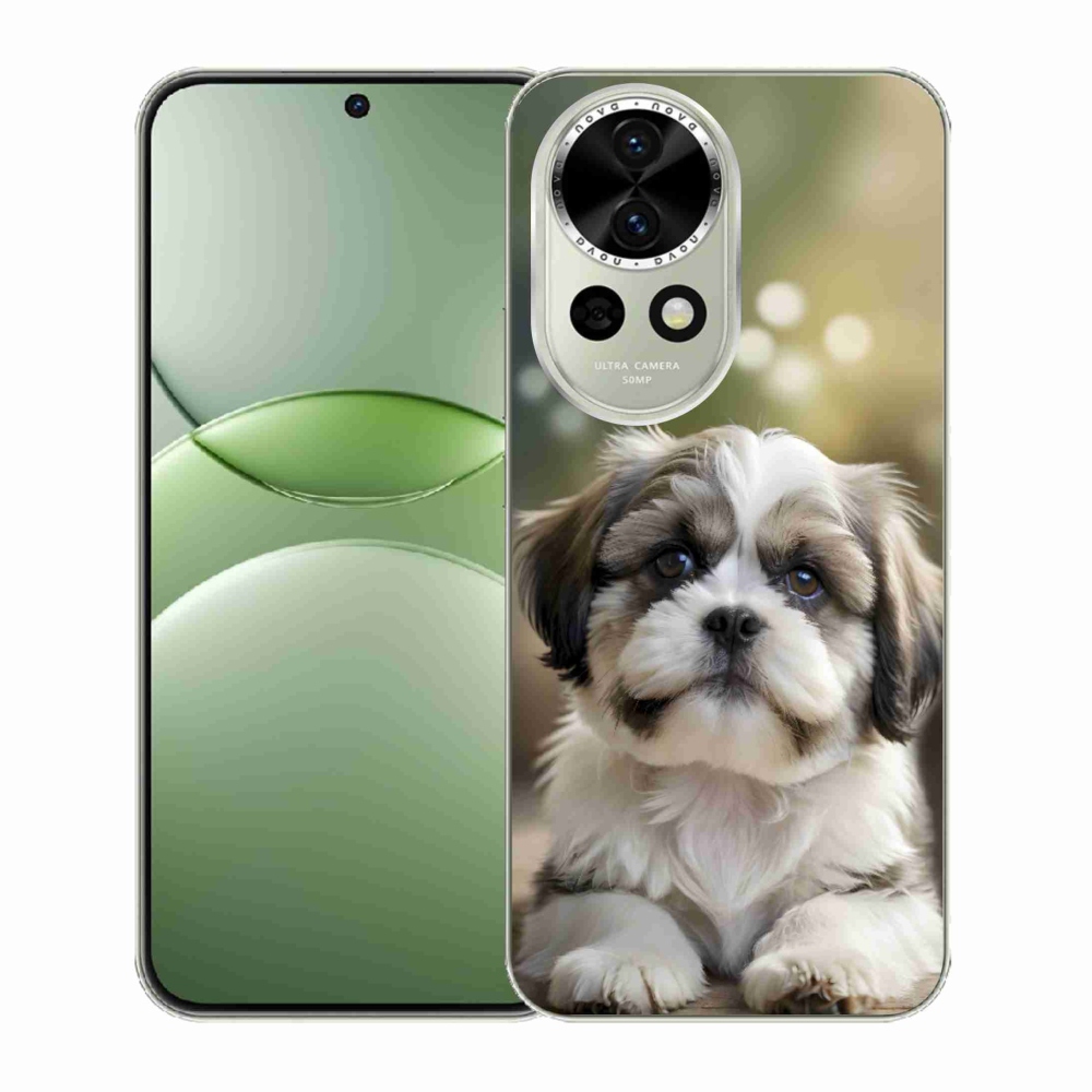 Gelový kryt mmCase na Huawei Nova 13 5G - roztomilý shih-tzu