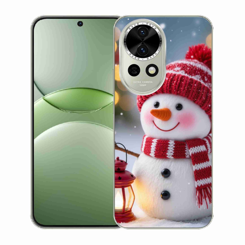 Gelový kryt mmCase na Huawei Nova 13 5G - sněhulák 2