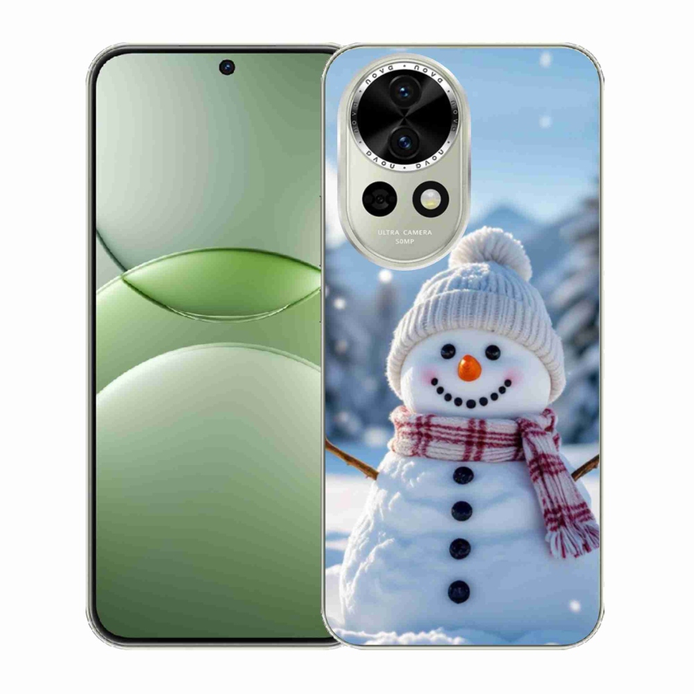Gelový kryt mmCase na Huawei Nova 13 5G - sněhulák 3