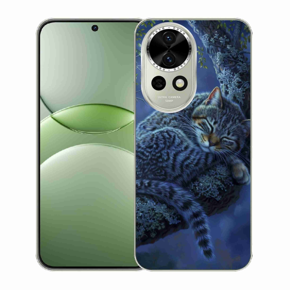 Gelový kryt mmCase na Huawei Nova 13 5G - spící kočka