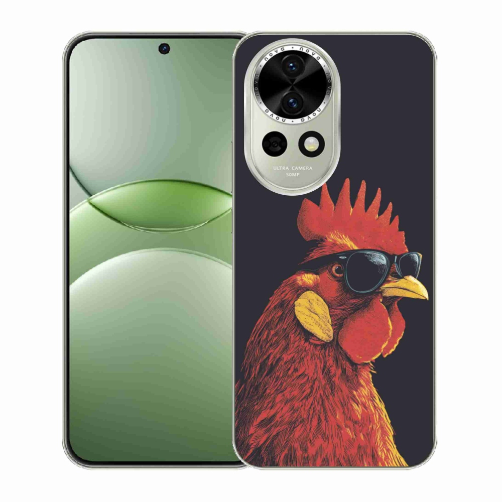 Gelový kryt mmCase na Huawei Nova 13 5G - stylový kohout
