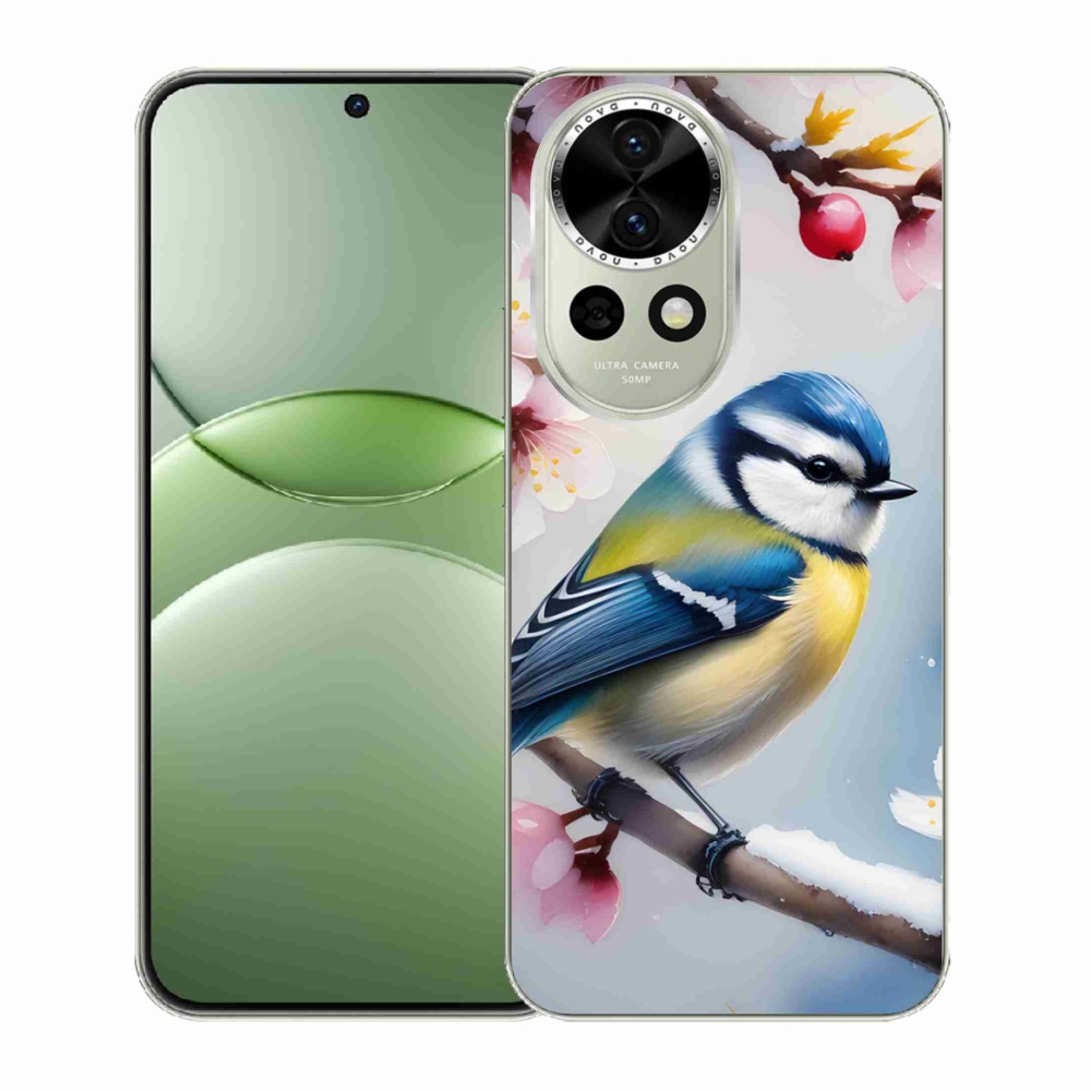 Gelový kryt mmCase na Huawei Nova 13 5G - sýkorka