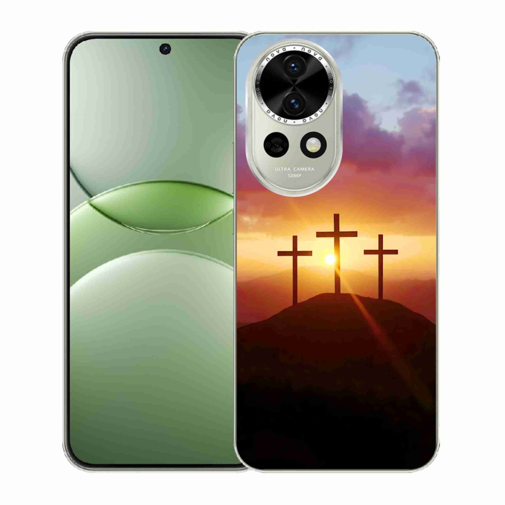 Gelový kryt mmCase na Huawei Nova 13 5G - tři kříže