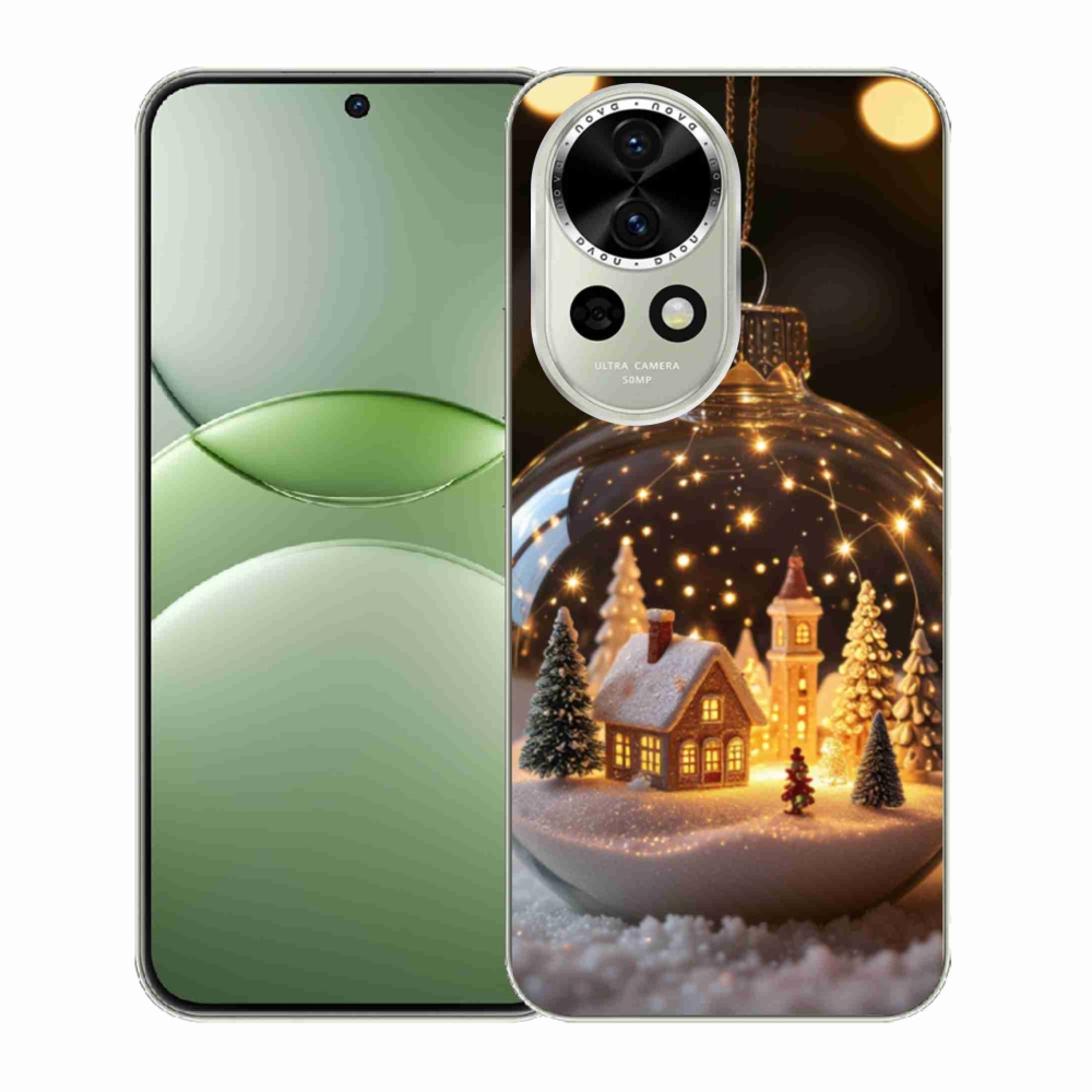 Gelový kryt mmCase na Huawei Nova 13 5G - vánoční koule 3