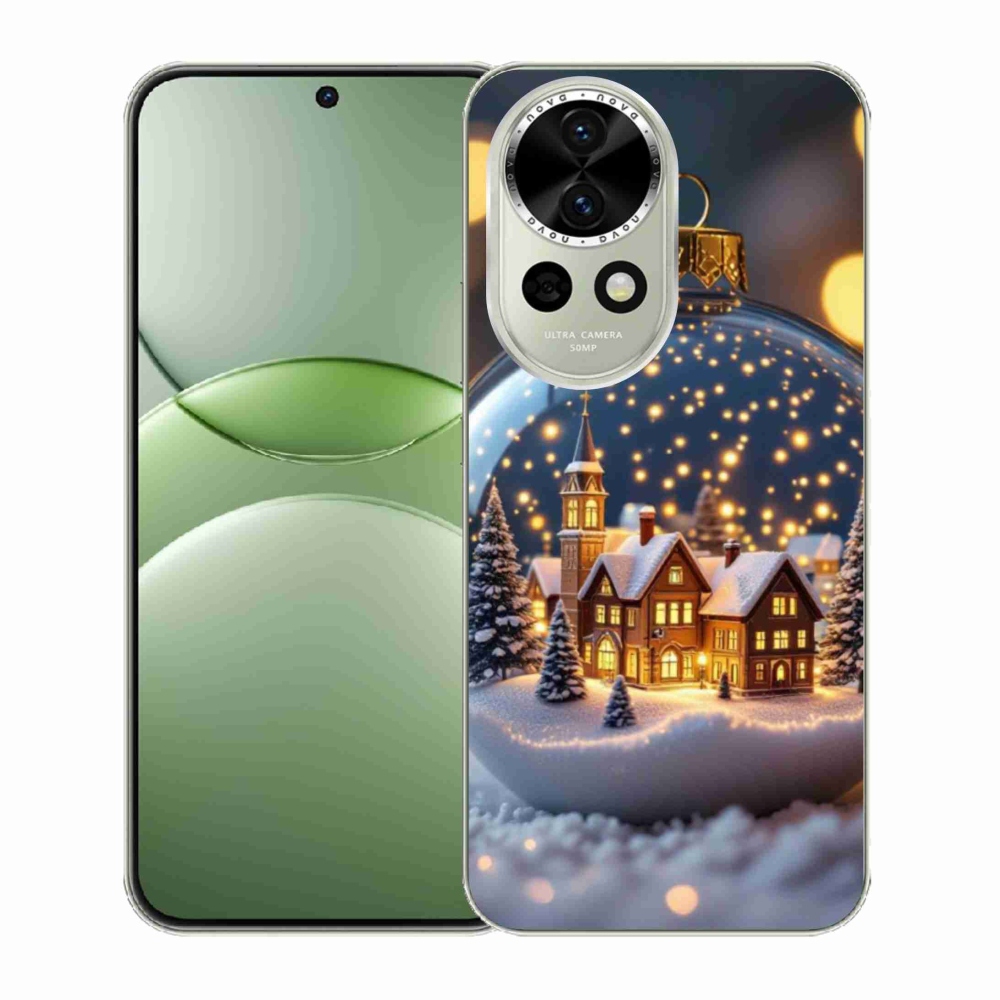 Gelový kryt mmCase na Huawei Nova 13 5G - vánoční koule 4