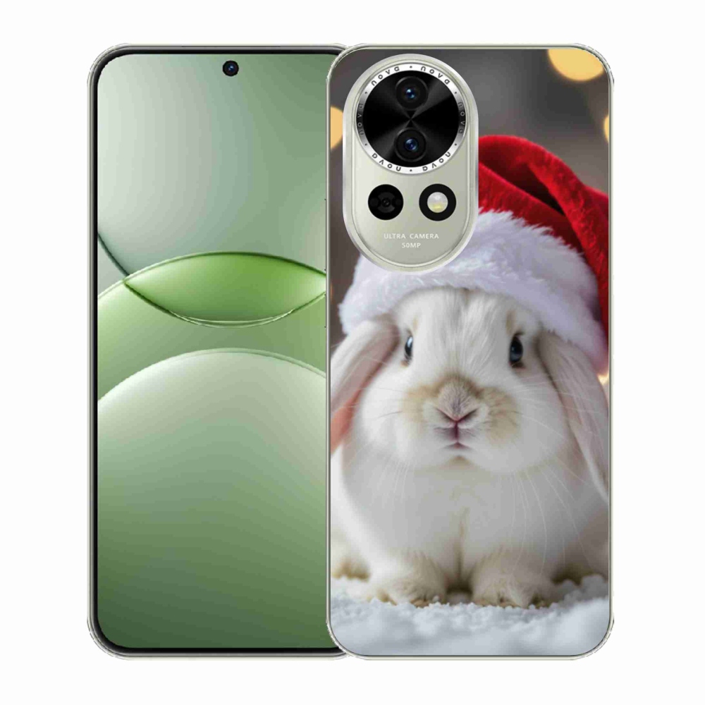 Gelový kryt mmCase na Huawei Nova 13 5G - vánoční králík