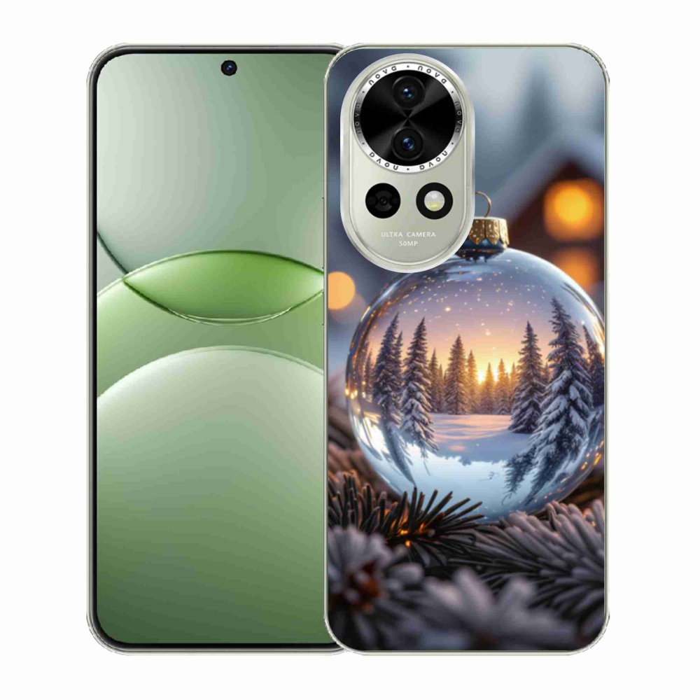 Gelový kryt mmCase na Huawei Nova 13 5G - vánoční ozdoba