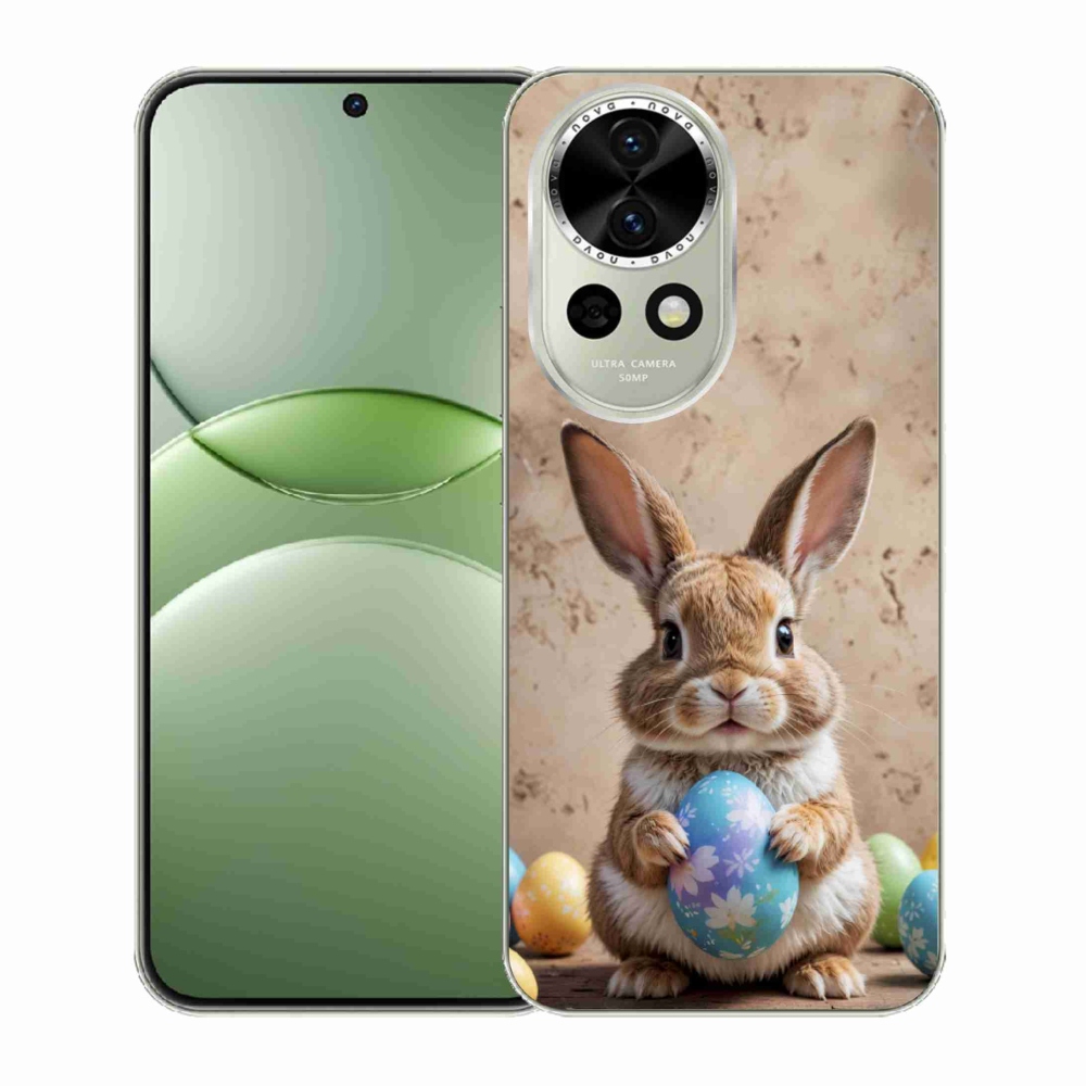 Gelový kryt mmCase na Huawei Nova 13 5G - velikonoční králíček