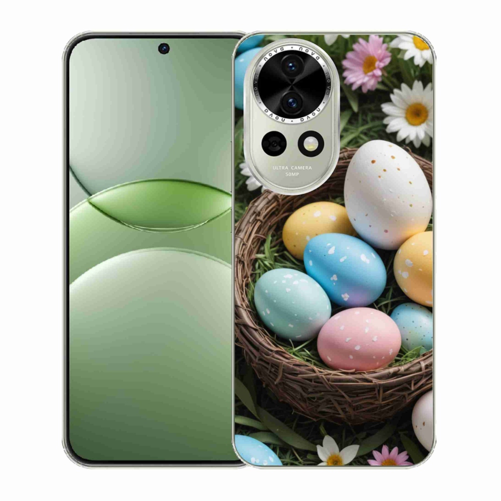 Gelový kryt mmCase na Huawei Nova 13 5G - velikonoční vajíčka 2