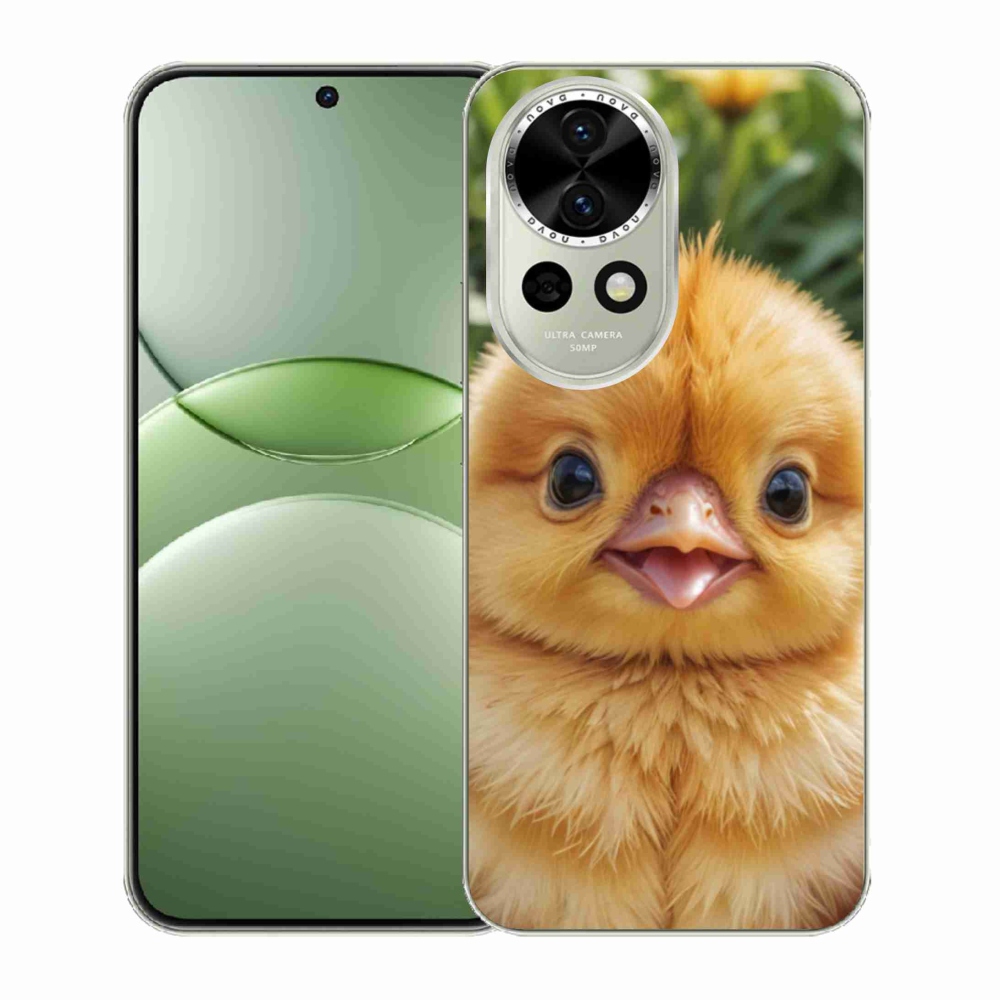 Gelový kryt mmCase na Huawei Nova 13 5G - veselé kuřátko