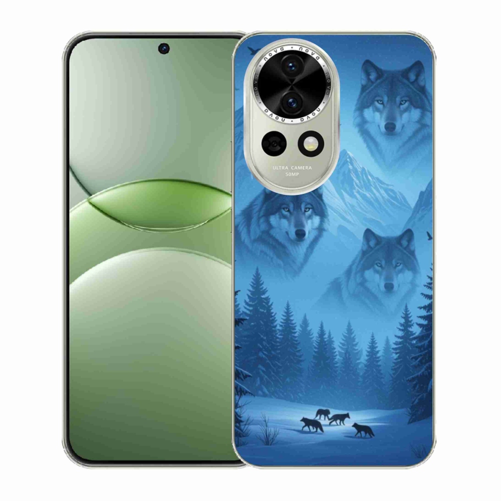Gelový kryt mmCase na Huawei Nova 13 5G - vlčí smečka