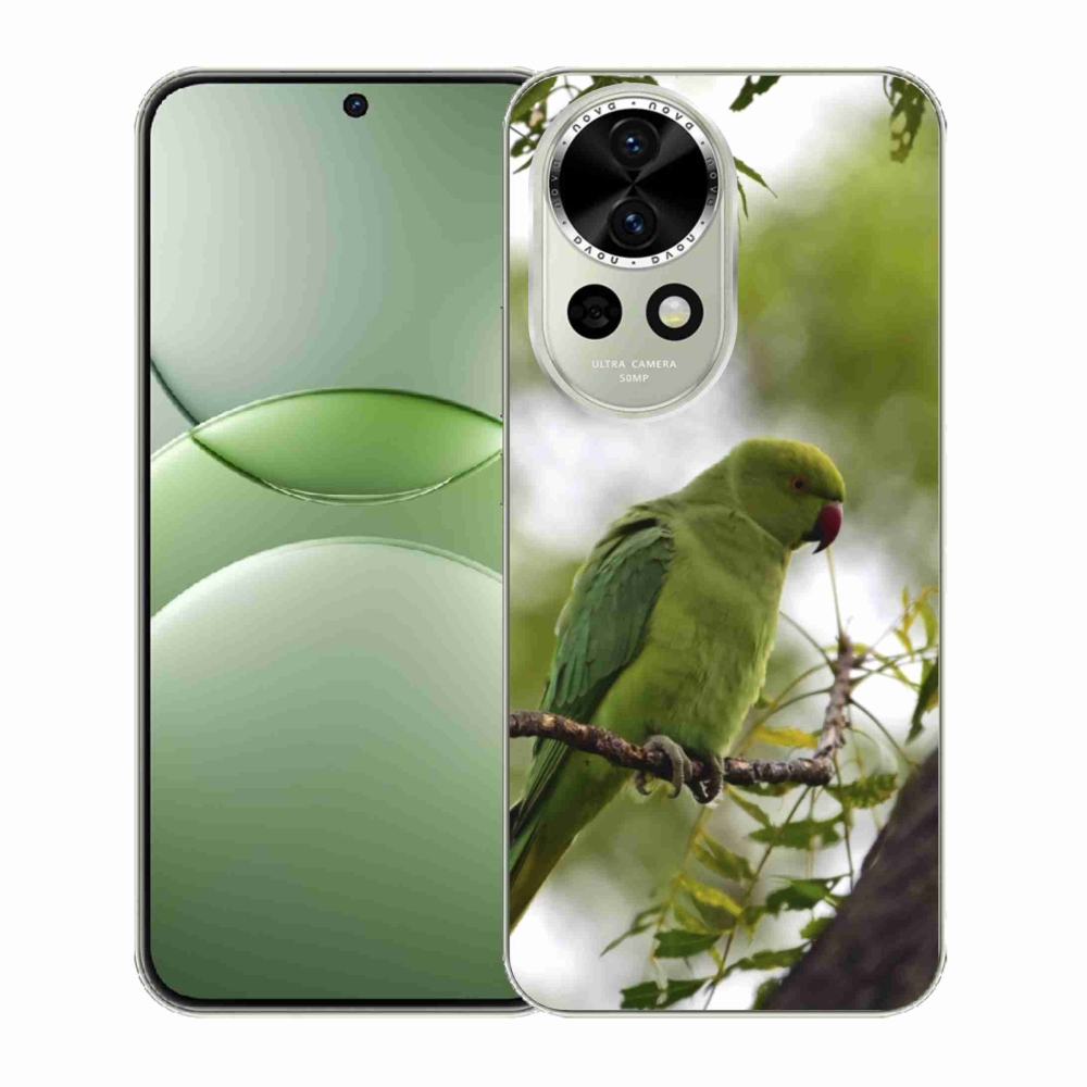 Gelový kryt mmCase na Huawei Nova 13 5G - zelený papoušek