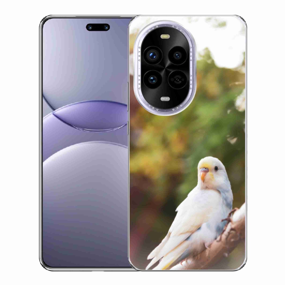 Gelový kryt mmCase na Huawei Nova 13 Pro 5G - andulka bílá
