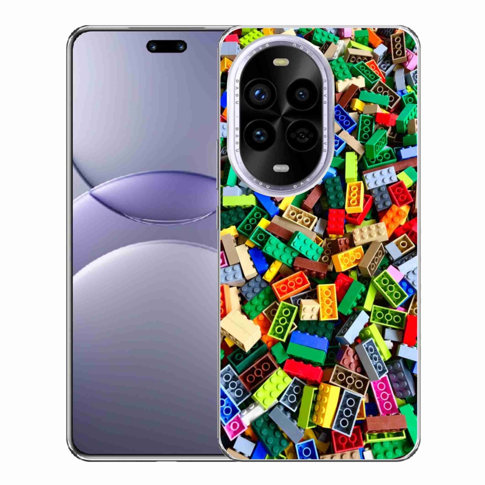 Gelový kryt mmCase na Huawei Nova 13 Pro 5G - barevné stavební kostky
