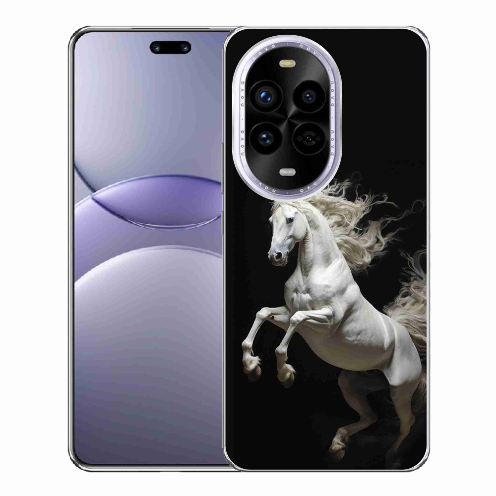 Gelový kryt mmCase na Huawei Nova 13 Pro 5G - bílý kůň 4