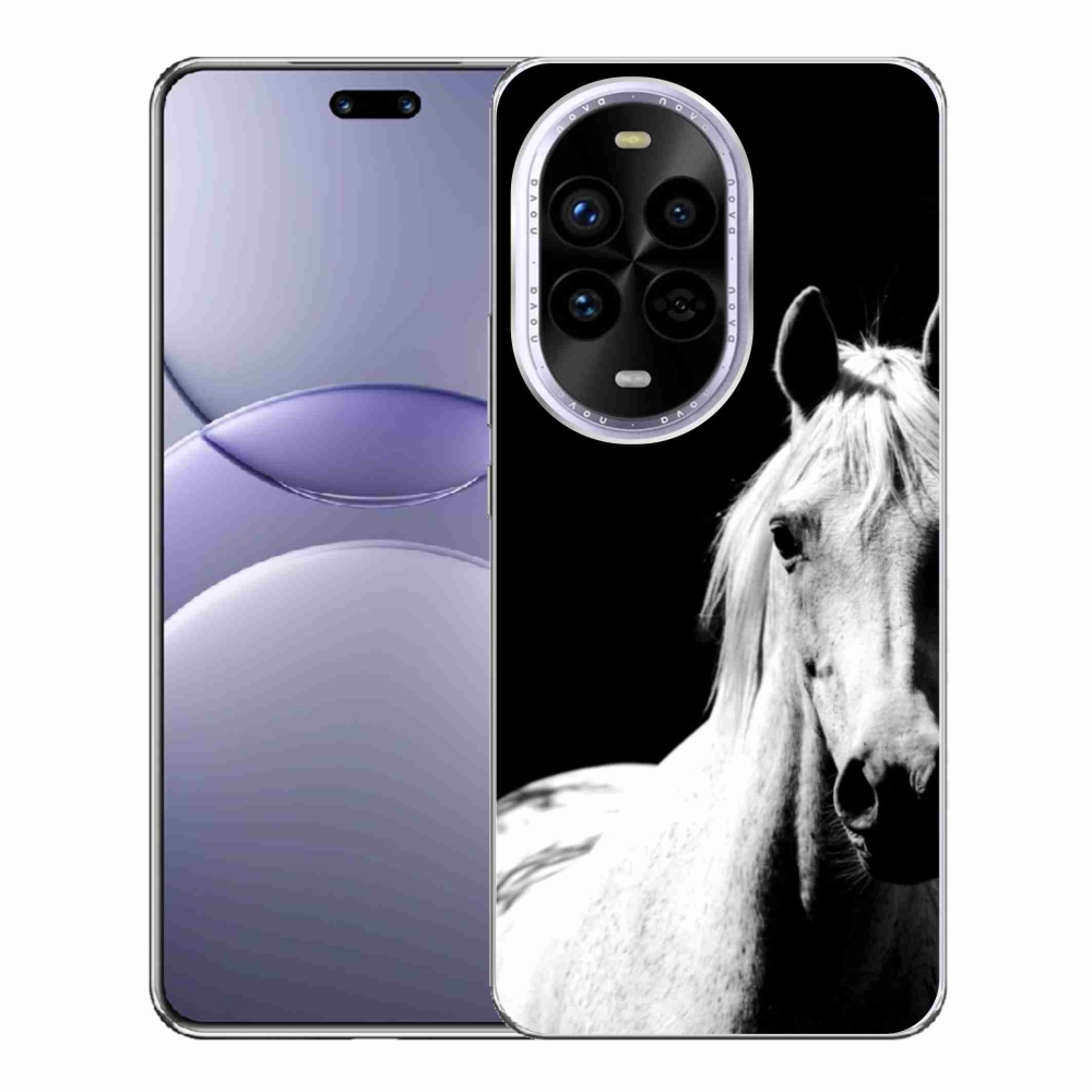 Gelový kryt mmCase na Huawei Nova 13 Pro 5G - bílý kůň 5