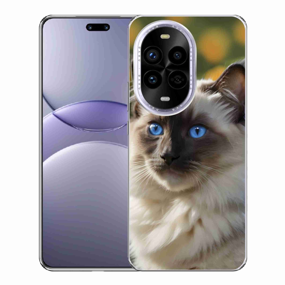 Gelový kryt mmCase na Huawei Nova 13 Pro 5G - bílý ragdoll