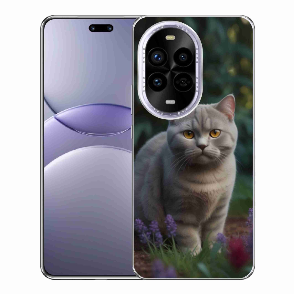 Gelový kryt mmCase na Huawei Nova 13 Pro 5G - britská kočka