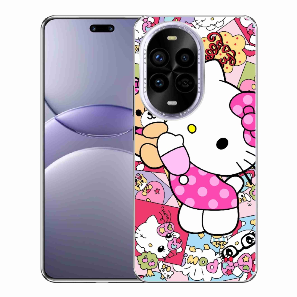 Gelový kryt mmCase na Huawei Nova 13 Pro 5G - cute kitty